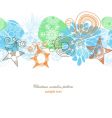 Christmas pattern vector image