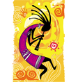 Dancing figure vector image