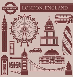 Landmark of London vector image