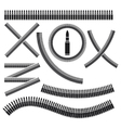Bullet belt vector image