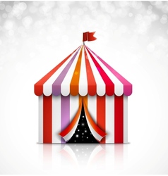 Circus tent vector image