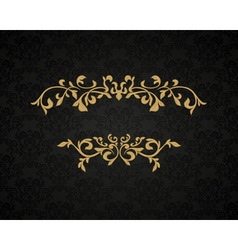 Vintage frame vector image
