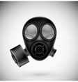 Isolated gas mask vector image