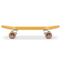 Skateboard vector image