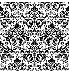 Seamless floral pattern vector image