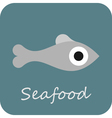Seafood vector image