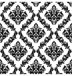 Damask seamless pattern vector image