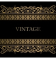 Vintage background vector image