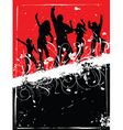 Grunge party vector image