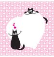 Lovely card vector image