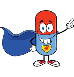 Pill Cartoon vector image