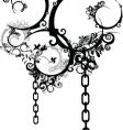 Fractal paisley vector image