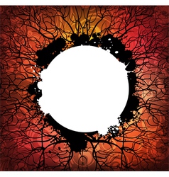 Grungy frame vector image