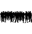 Group of people vector image