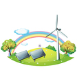 Renewable Energy Background vector image