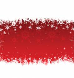 Grunge snowflakes vector image