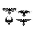 Eagle symbols and tattos vector image