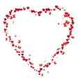 Valentine frame vector image