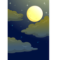 Moonlit Evening vector image
