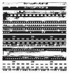 Film strip vector image