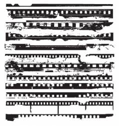 Film strip vector image