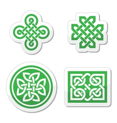 Celtic knots patterns - vector image