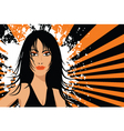 Sexy female vector image