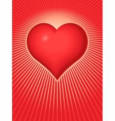 Valentine heart Valentine heart vector image