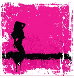 Sexy female vector image