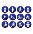 People icons vector image