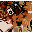 Musical instruments vector image