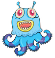 Monster vector image