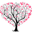 Love tree vector image