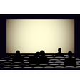 Cinema hall 3 vector image