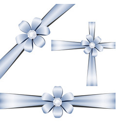 Set of ribbons vector image