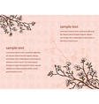 Japanese background vector image