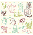 Set of hand drawn doodle vector image