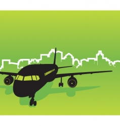Airplane vector image