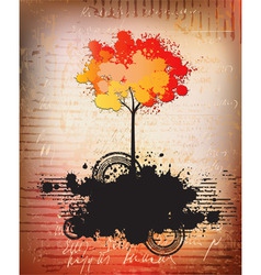 Grungy background vector image