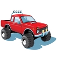 Monster truck vector image