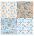 Marine life Background Collection vector image