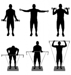 Fitness vector image