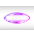 Abstract circle on white purple vector image