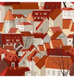 City seamless vector image