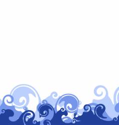 Sea illustration vector image