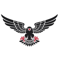 German black eagle vector image