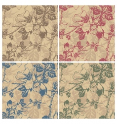 Floral pattern vector image