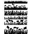 Crowd 2 vector image