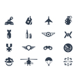 War icons vector image