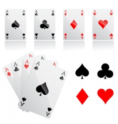 Game cards vector image